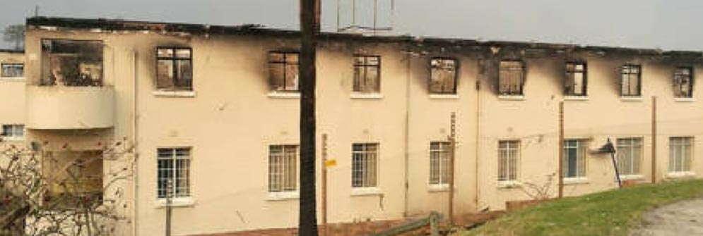 Knysna fires - Local high school affected as fires rage overnight - Signature of Hope Trust