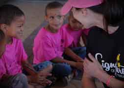 Volunteering for Signature of Hope
